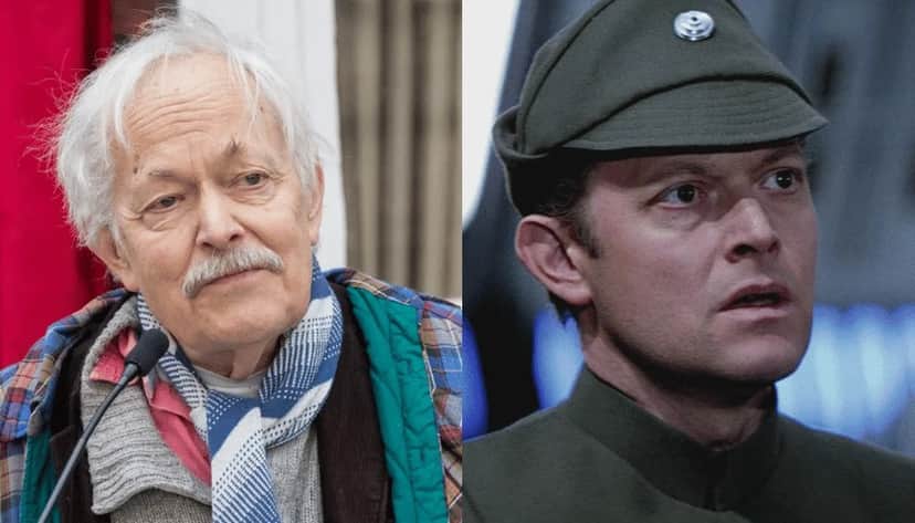 Michael Pennington pouco antes de morrer e o ator em Star Wars: O Retorno de Jedi (1983) (Foto: Reprodução / Instagram / Disney) Michael Pennington pouco antes de morrer e o ator em Star Wars: O Retorno de Jedi (1983) (Foto: Reprodução / Instagram / Disney)
