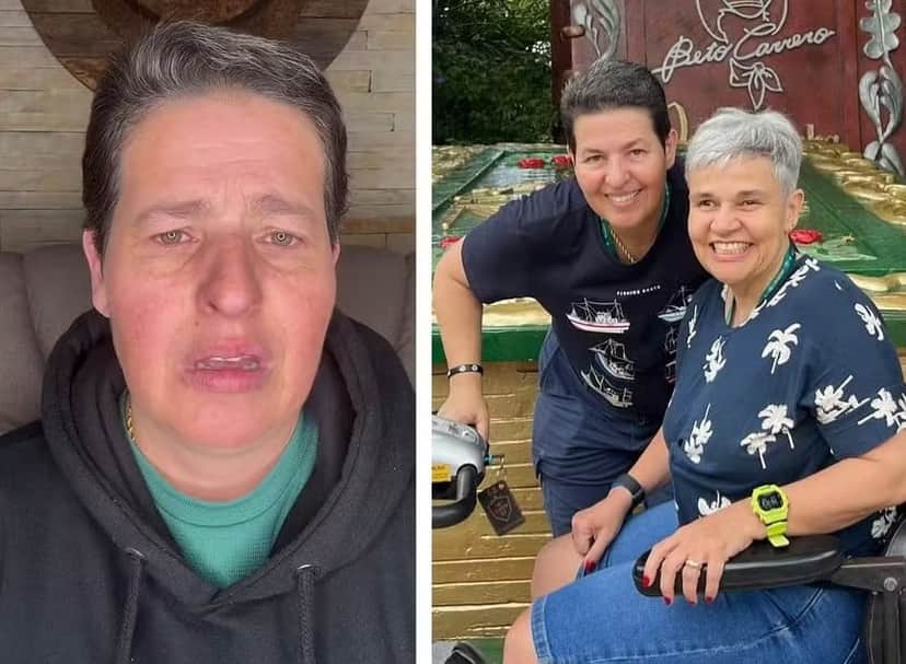 Mulher de Claudia se emocionou nas redes sociais (Foto: Reprodução / Instagram) Mulher de Claudia se emocionou nas redes sociais (Foto: Reprodução / Instagram)