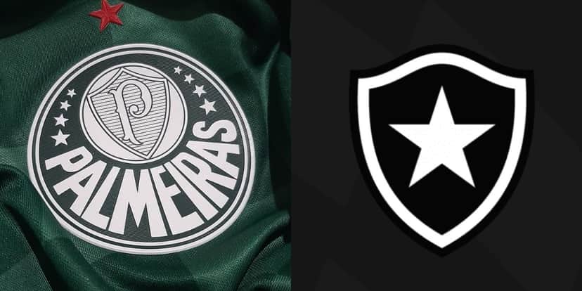 Craque está deixando o Botafogo para assinar com o Palmeiras (Reprodução: Montagem TV Foco)