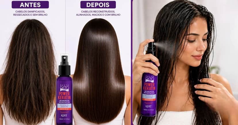 Carga de Queratina Kert Phytogen (Foto Reprodução/Montagem/Lennita/TV Foco/Google Shopping/Shopee) Carga de Queratina Kert Phytogen (Foto Reprodução/Montagem/Lennita/TV Foco/Google Shopping/Shopee)