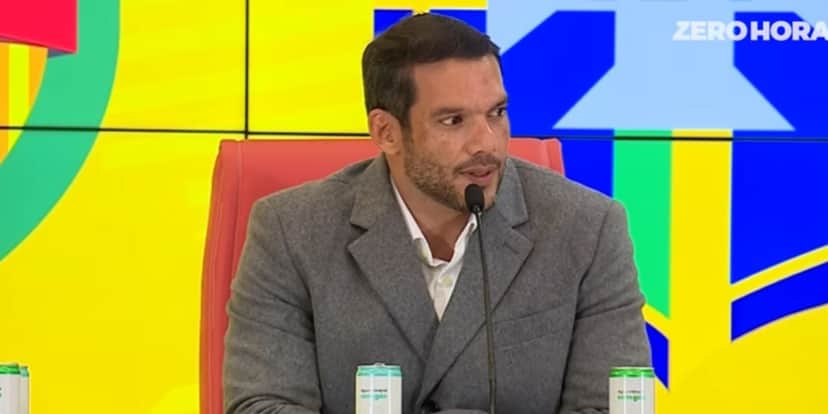 Samir Xaud é o presidente da CBF (Reprodução: Zero Hora / Youtube)