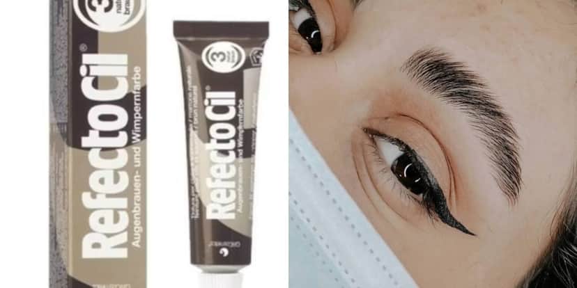 RefectoCil Tintura é uma tinta ideal para as sobrancelhas (Reprodução: Montagem TV Foco) RefectoCil Tintura é uma tinta ideal para as sobrancelhas (Reprodução: Montagem TV Foco)