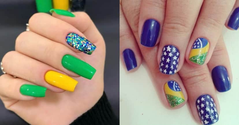 Unhas coloridas - Foto: Internet