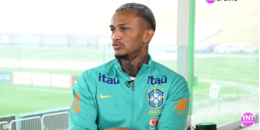 Wesley deixou em aberto se voltará ao Flamengo (Reprodução: TNT Sports / Youtube) Wesley deixou em aberto se voltará ao Flamengo (Reprodução: TNT Sports / Youtube)