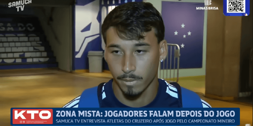 Japa do Cruzeiro (Foto: Reprodução/ Samuca TV/ YouTube) Japa do Cruzeiro (Foto: Reprodução/ Samuca TV/ YouTube)