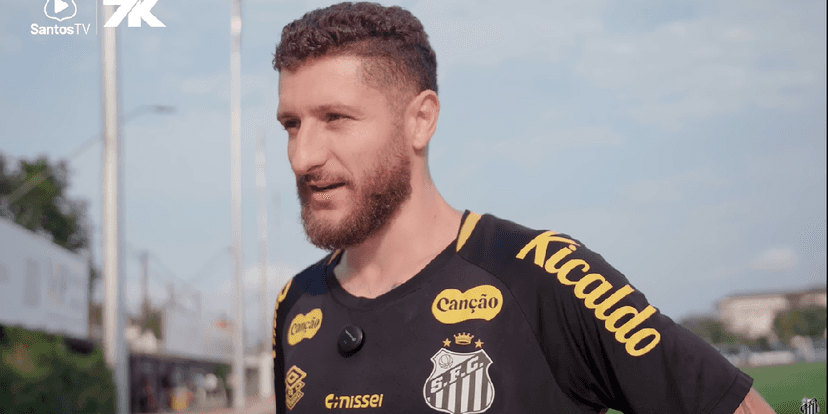 Zé Rafael (Foto: Reprodução/ YouTube Santos TV) Zé Rafael (Foto: Reprodução/ YouTube Santos TV)