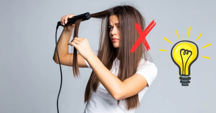 Mulheres que usam chapinha estão fazendo esse truque para evitar o frizz e ter cabelos hidratados (Foto Reprodução/Montagem/TV Foco/Canva/Paola) Mulheres que usam chapinha estão fazendo esse truque para evitar o frizz e ter cabelos hidratados (Foto Reprodução/Montagem/TV Foco/Canva/Paola)