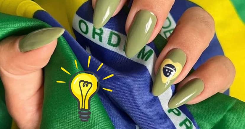 Unhas perfeitas no jogo do Brasil: 2 tons de verde que são tendência para a Copa (Foto Reprodução/Montagem/TV Foco/Canva/Paola) Unhas perfeitas no jogo do Brasil: 2 tons de verde que são tendência para a Copa (Foto Reprodução/Montagem/TV Foco/Canva/Paola)