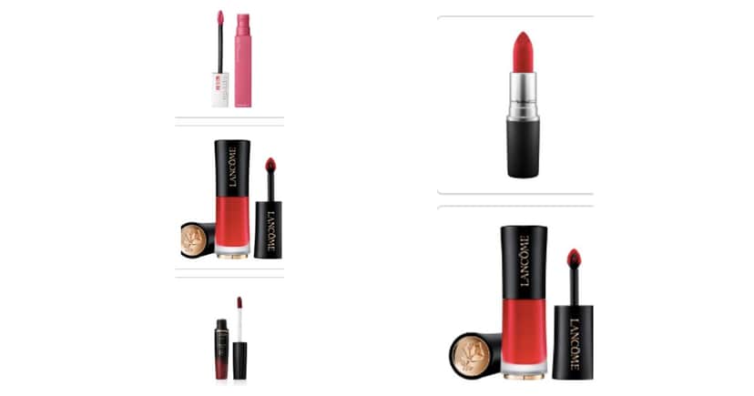 Batons rosas e vermelhos (Foto: Beleza na Web) Batons rosas e vermelhos (Foto: Beleza na Web)