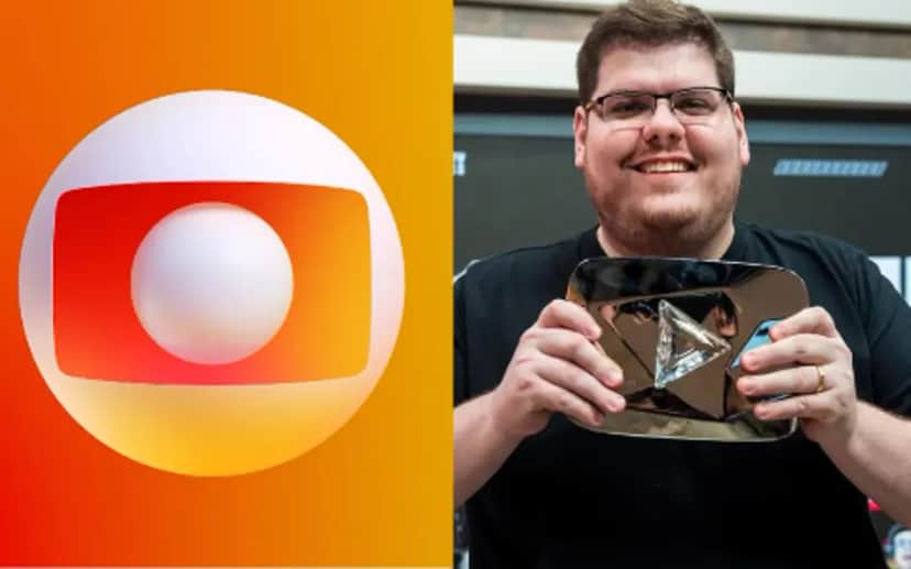Emissora da TV e o canal do YouTube disputam a preferência do público (Foto: Reprodução/ Internet)