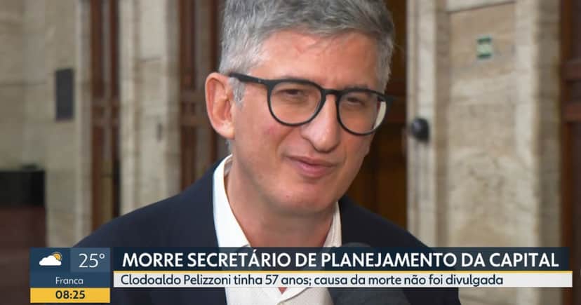Sabina Simonato lamenta morte de Clodoaldo Pelizzoni (Foto: Reprodução / Globo)