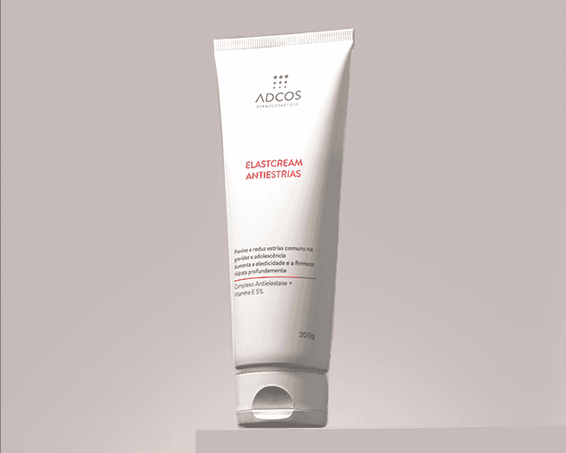 Creme para estrias Elastcream da Adcos (Foto Reprodução) Creme para estrias Elastcream da Adcos (Foto Reprodução)