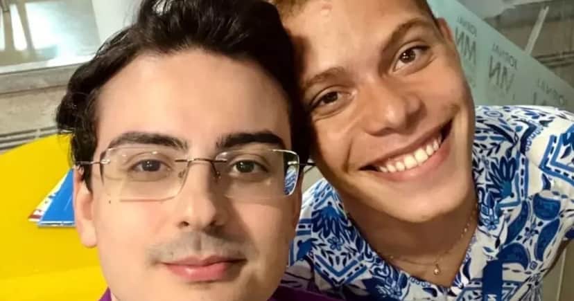 Dudu Camargo e Pedro Arimateya (Foto: Reprodução / Instagram)