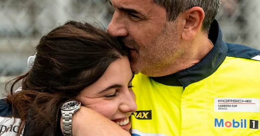 Edu Guedes com a filha (Foto: Reprodução - Instagram)