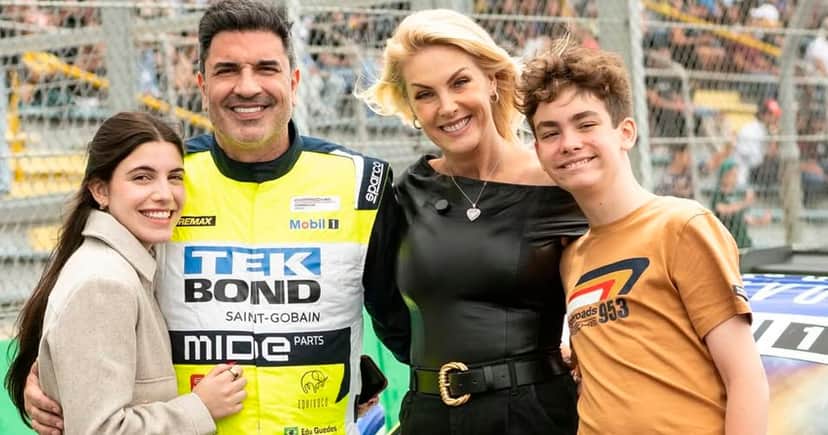 Edu Guedes e sua filha e família (Foto: Reprodução - Instagram)