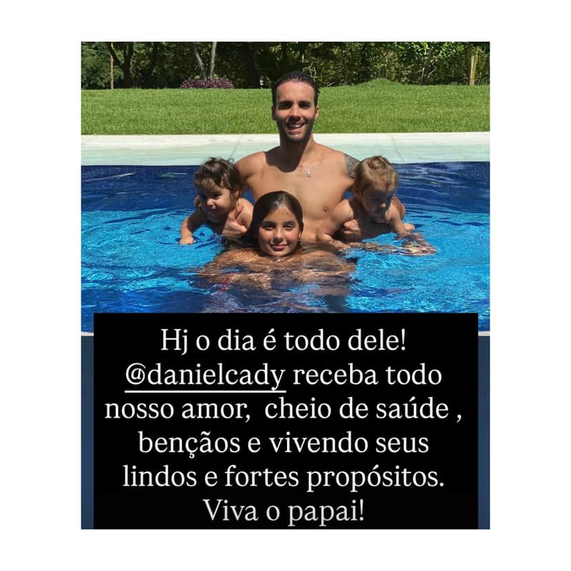 Ivete Sangalo desejou feliz aniversário para Daniel Cady (Foto: Reprodução/ Instagram) Ivete Sangalo desejou feliz aniversário para Daniel Cady (Foto: Reprodução/ Instagram)