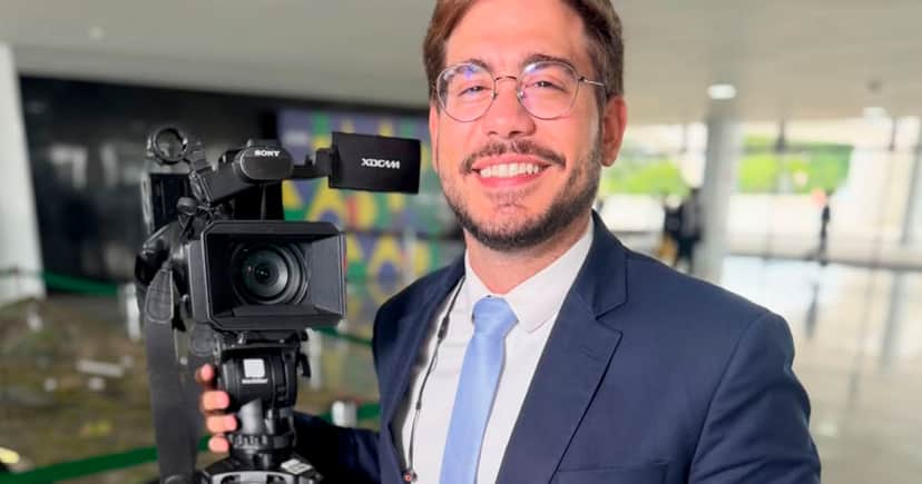 Jornalista da Globo Erick Rianelli (Foto: Reprodução)