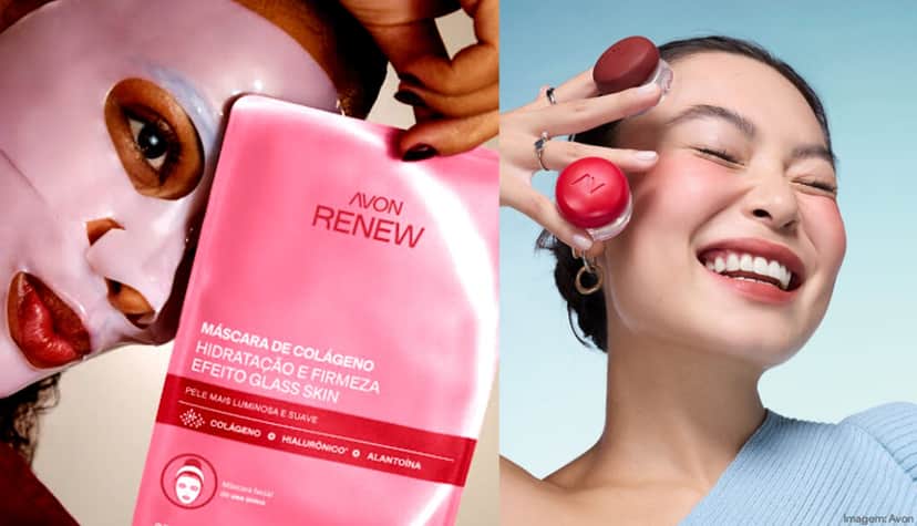 Máscara de Colágeno Renew Avon (Foto: Instagram/Avon) Máscara de Colágeno Renew Avon (Foto: Instagram/Avon)