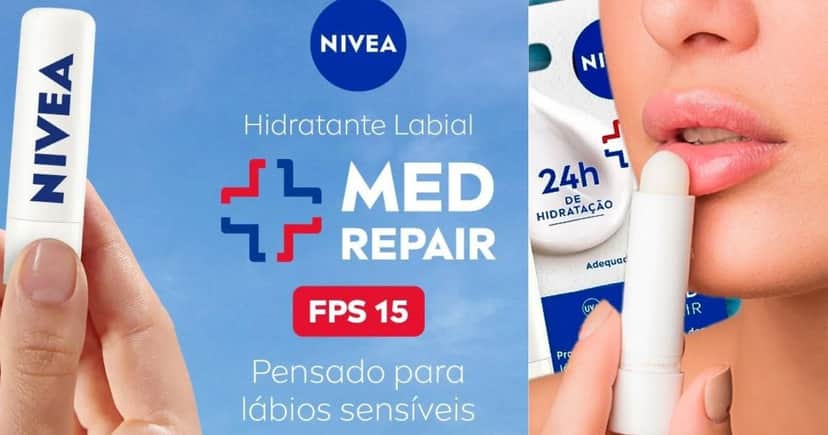 Nivea Med Repair (Foto Reprodução/Montagem/Lennita/TV Foco/Google Shopping/Drogasil) Nivea Med Repair (Foto Reprodução/Montagem/Lennita/TV Foco/Google Shopping/Drogasil)