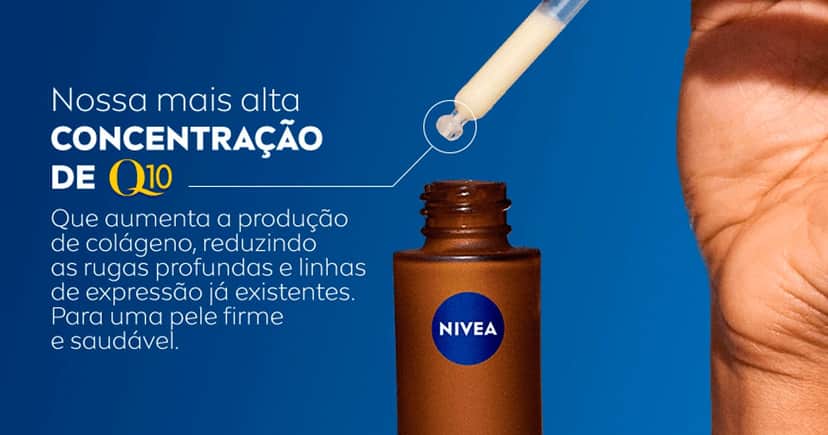 NIVEA Q10 Sérum Dupla Ação (Foto: Reprodução) NIVEA Q10 Sérum Dupla Ação (Foto: Reprodução)