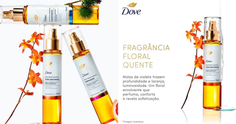 Óleo Sérum Deo Corporal 150m da Dove (Foto: Reprodução)