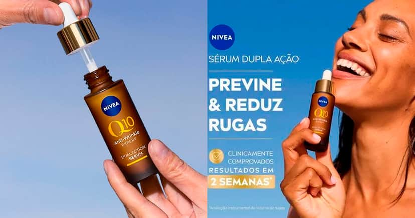 NIVEA Q10 Sérum Dupla Ação (Foto: Reprodução) NIVEA Q10 Sérum Dupla Ação (Foto: Reprodução)