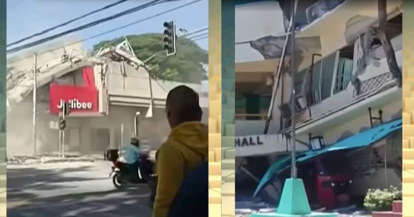 Roberto Kovalick dá notícia sobre terremoto nas Filipinas (Foto: Reprodução / Globo)