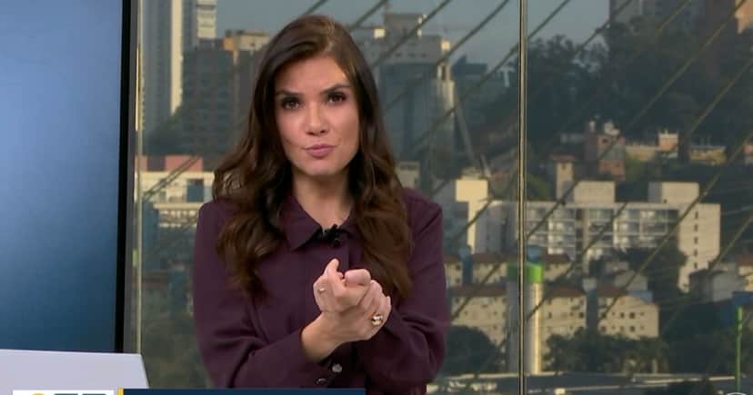Sabina Simonato no Bom Dia Brasil (Foto: Reprodução / Globo)