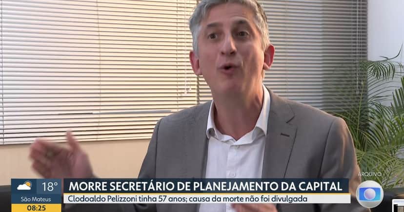 Sabina Simonato lamenta morte de Clodoaldo Pelizzoni (Foto: Reprodução / Globo)