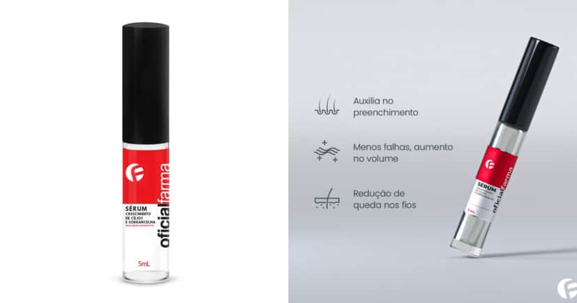 Sérum Crescimento de Cílios e Sobrancelha (Foto: Reprodução/Internet)