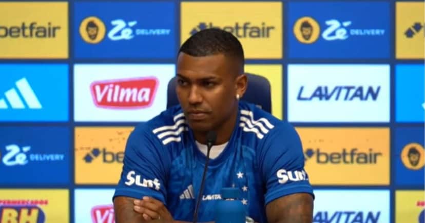 Walace, do Cruzeiro - Foto YouTube
