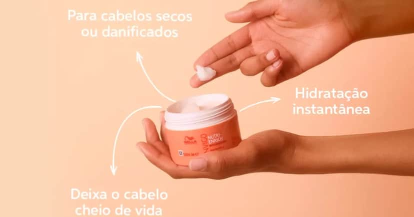 Wella Professionals Invigo Nutri-Enrich Mask (Foto: Reprodução/Internet) 