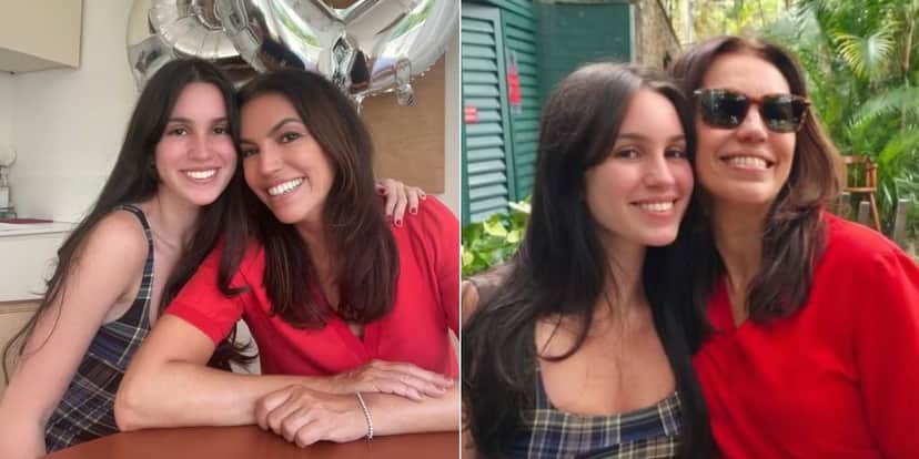 Ana Pula Araújo e a filha Melissa (Reprodução: Instagram) Ana Pula Araújo e a filha Melissa (Reprodução: Instagram)