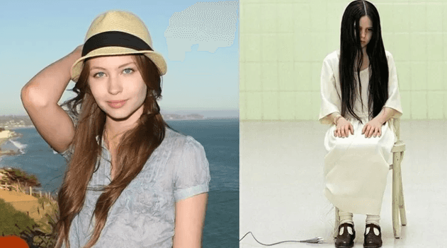 Atriz Daveigh Chase no auge e no filme O Chamado" (Fotos: Reprodução / Instagram) Atriz Daveigh Chase no auge e no filme O Chamado" (Fotos: Reprodução / Instagram)