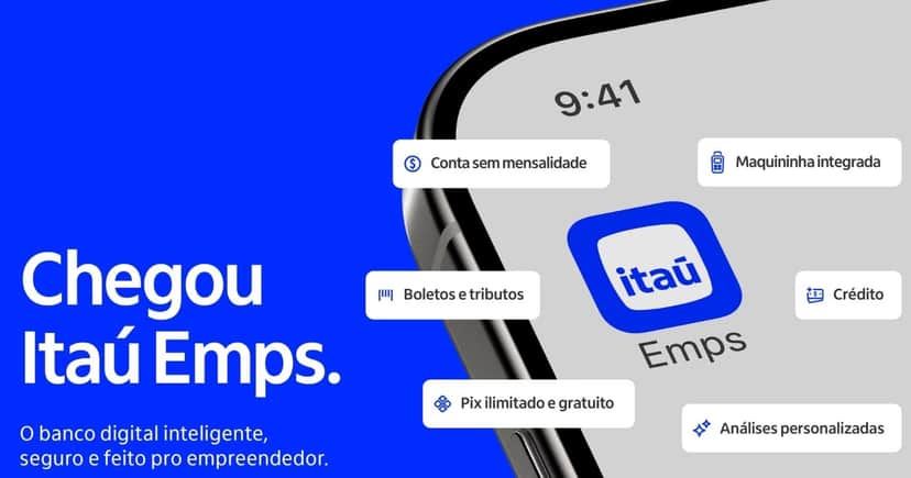 Itaú Emps+ era voltado a serviços exclusivos para empresas (Foto Reprodução/Blog Itaú) Itaú Emps+ era voltado a serviços exclusivos para empresas (Foto Reprodução/Blog Itaú)