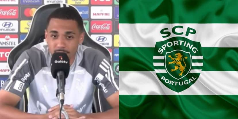 Rômulo estava no Sporting e retornará ao Atlético-MG (Reprodução: Youtube) Rômulo estava no Sporting e retornará ao Atlético-MG (Reprodução: Youtube)