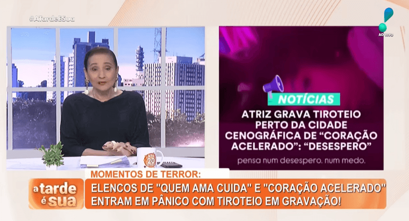 Sonia Abrão relata terror em bastidores da Globo (Foto: Reprodução / RedeTV!)