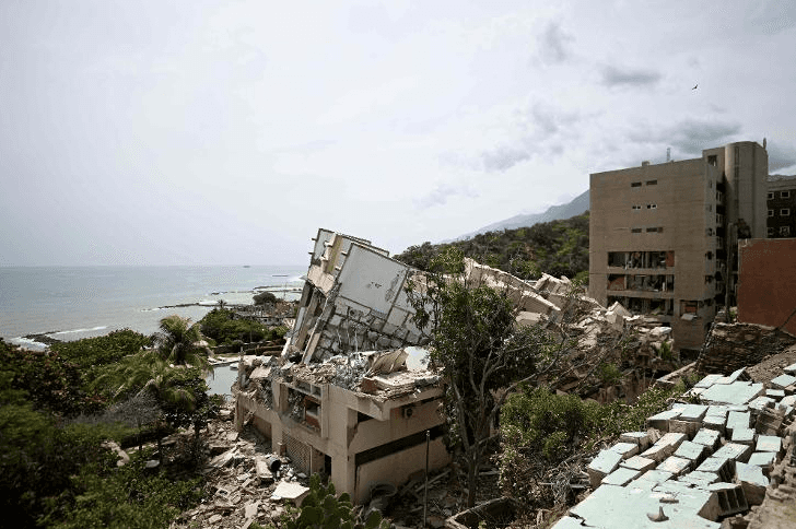Terremoto na Venezuela (Foto: Reprodução / Instagram) Terremoto na Venezuela (Foto: Reprodução / Instagram)