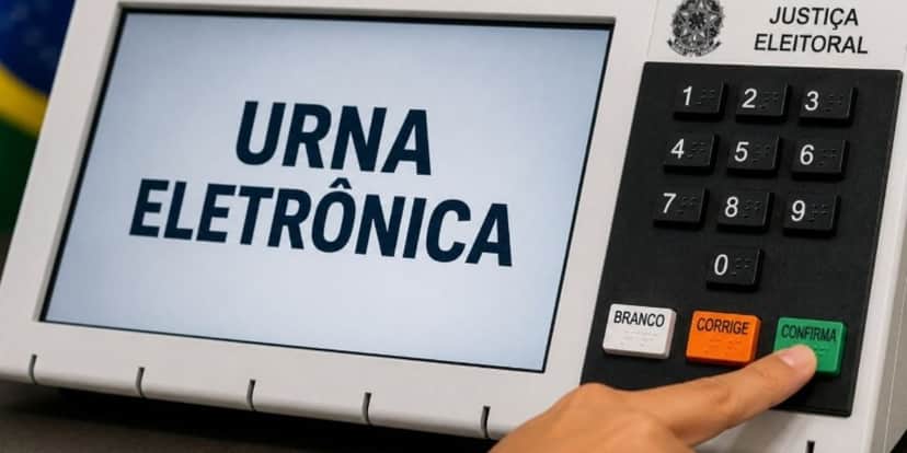 Votação acontece através da urna eletrônica (Reprodução: Divulgação) Votação acontece através da urna eletrônica (Reprodução: Divulgação)