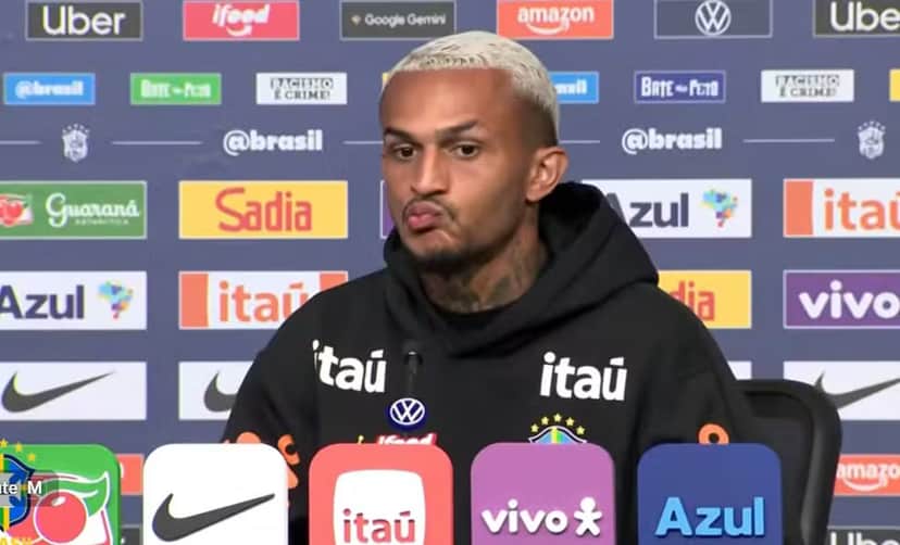 Wesley foi cortado da Seleção Brasileira por Ancelotti após lesão (Foto: Reprodução/ Ge)