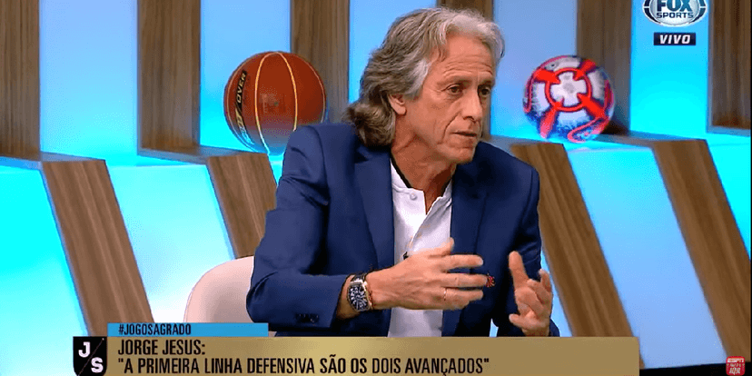 Jorge Jesus (Foto: Reprodução/ YouTube) Jorge Jesus (Foto: Reprodução/ YouTube)