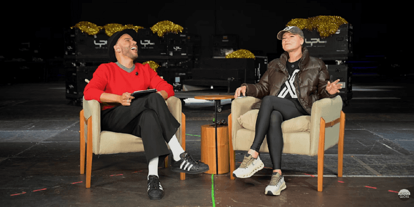 Hugo Gloss ao lado de Xuxa (Foto: Reprodução/ YouTube) Hugo Gloss ao lado de Xuxa (Foto: Reprodução/ YouTube)