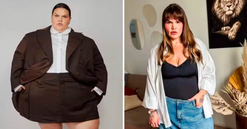 Thais Carla, em seu antes e depois (Foto: Reprodução/ YouTube/ Internet/ Montagem) Thais Carla, em seu antes e depois (Foto: Reprodução/ YouTube/ Internet/ Montagem)