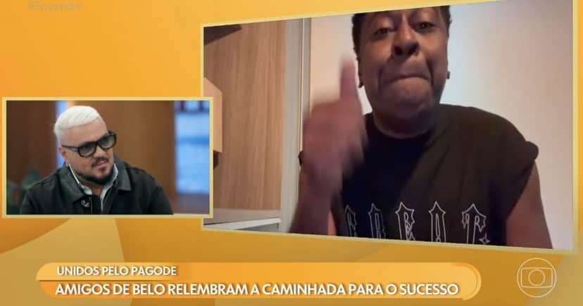 Após homenagem de Netinho, Belo recebe recado de Dodô Após homenagem de Netinho, Belo recebe recado de Dodô