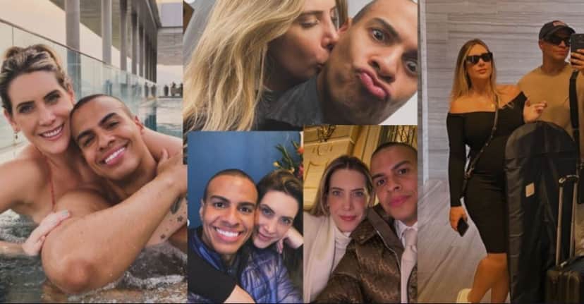 Compilado de cliques de Thiago Oliveira e sua esposa (Foto Reprodução/Montagem/TV Foco/Instagram/@thioliveiras) Compilado de cliques de Thiago Oliveira e sua esposa (Foto Reprodução/Montagem/TV Foco/Instagram/@thioliveiras)