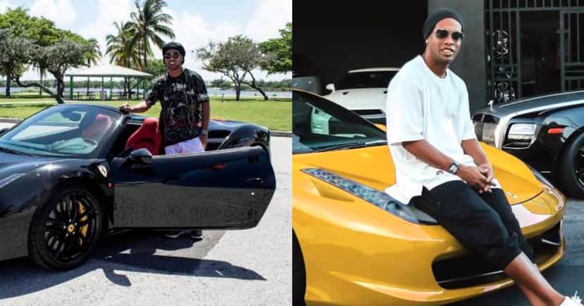 Carros de Ronaldinho Gaúcho (Foto: Reprodução) Carros de Ronaldinho Gaúcho (Foto: Reprodução)
