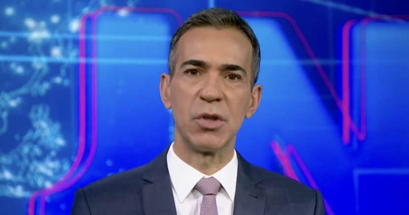 César Tralli no Jornal Nacional (Foto: Globo) César Tralli no Jornal Nacional (Foto: Globo)