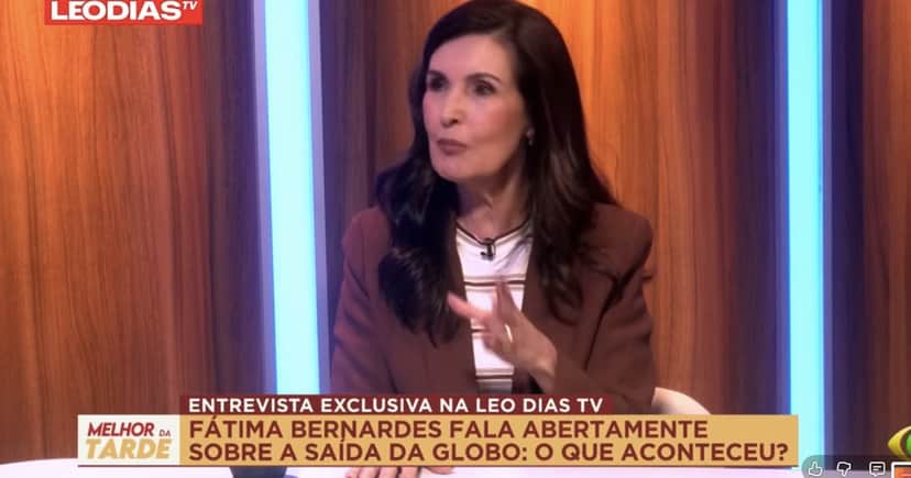 Fátima Bernardes (Foto: Reprodução / YouTube) Fátima Bernardes (Foto: Reprodução / YouTube)