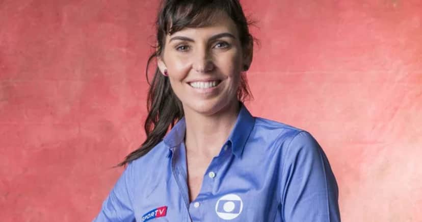 Glenda Kozlowski comandou o Globo Esporte (Foto: Reprodução/ Internet)