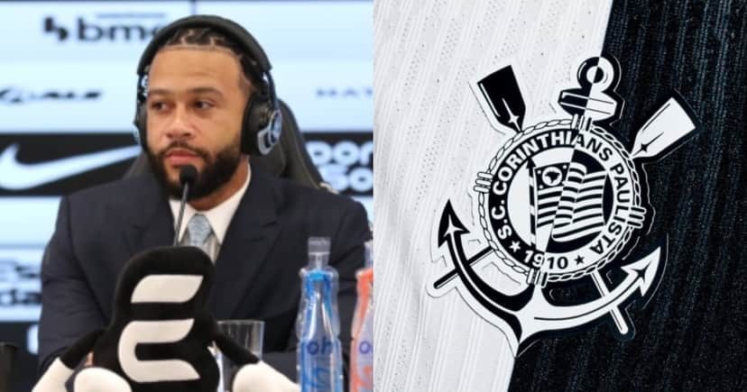 Memphis e Corinthians (Foto: Reprodução/Internet) Memphis e Corinthians (Foto: Reprodução/Internet)
